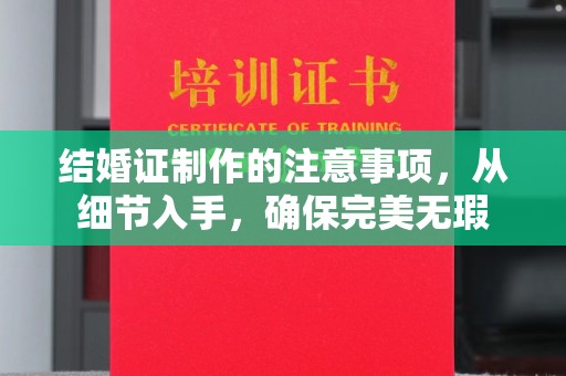 宁洱结婚证制作的注意事项，从细节入手，确保完美无瑕