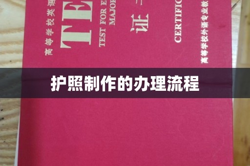 宁洱护照制作的办理流程