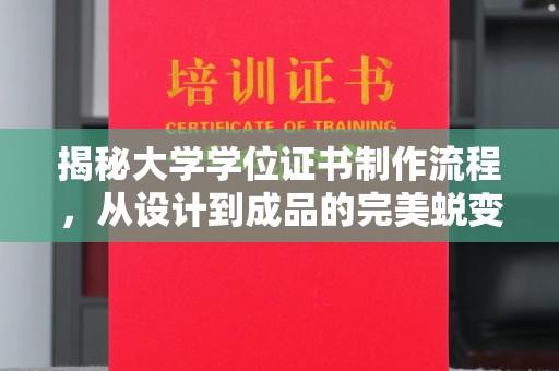 宁洱揭秘大学学位证书制作流程，从设计到成品的完美蜕变